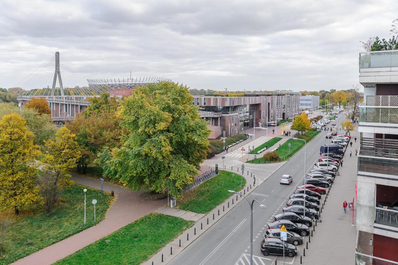 Lumina Apart With A Large Balcony Near Presidential Palace And River Varsóvia Exterior foto