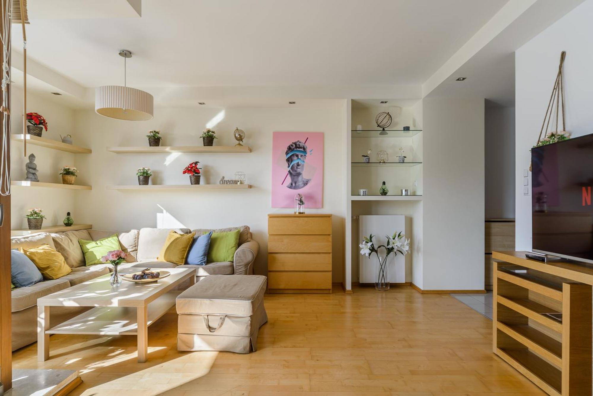 Lumina Apart With A Large Balcony Near Presidential Palace And River Varsóvia Exterior foto